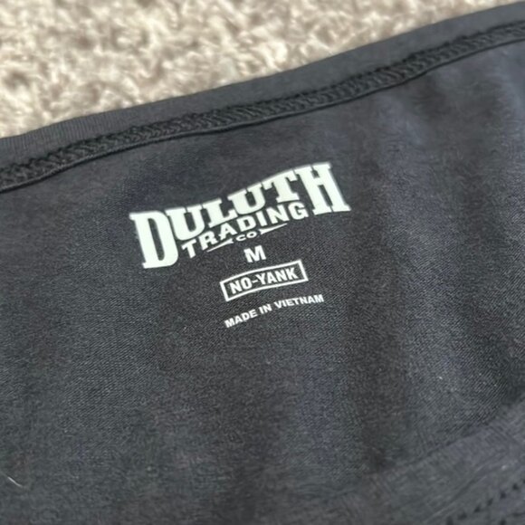 🆕 Duluth long sleeve super soft black to shirt stretchy women’s medium no yank - Picture 2 of 6